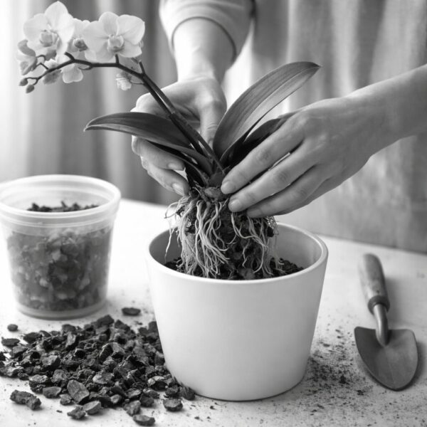Repotting Orchid: Should You Cut, Bury, or Leave the Roots Exposed?