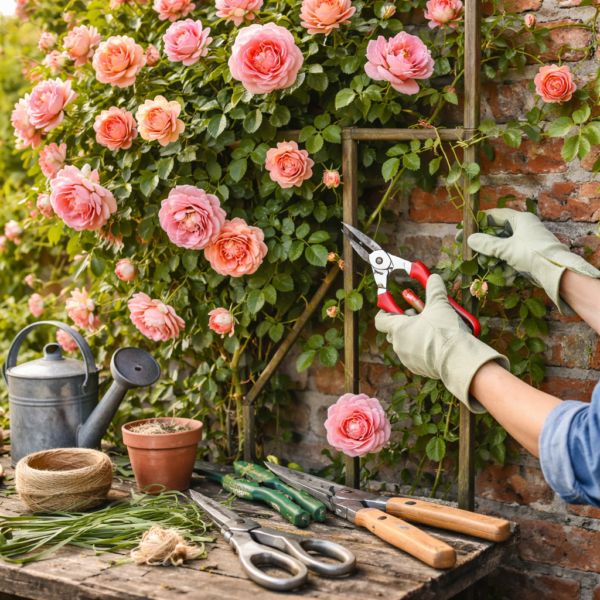 Climbing Rose Pruning: 18 Best Ways to Prune and Train Roses for Maximum Blooms