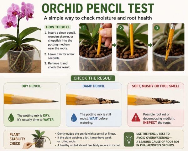 Orchids Pencil Test: 10 Watering Mistakes Every Orchid Owner Should Avoid
